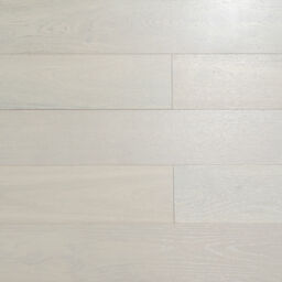 Xylo Pearl White Stained Engineered Oak Flooring, Rustic, UV Oiled, RLx150x14mm