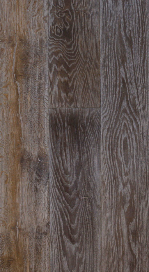 Tradition Classics Engineered Oak Flooring, Rustic, Double Smoked, Brushed & White Oiled, 190x21x1900mm