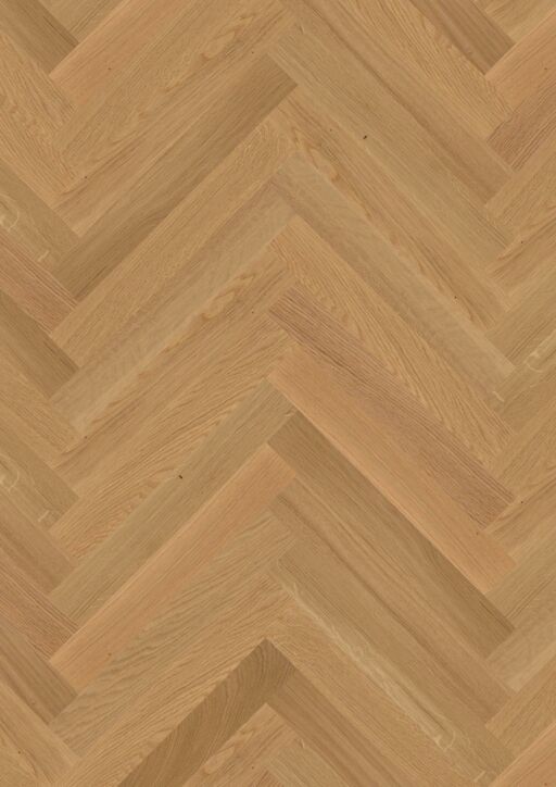 Boen Select Oak Engineered 2 Layer Parquet Flooring, Matt Lacquer, 70x10x470mm