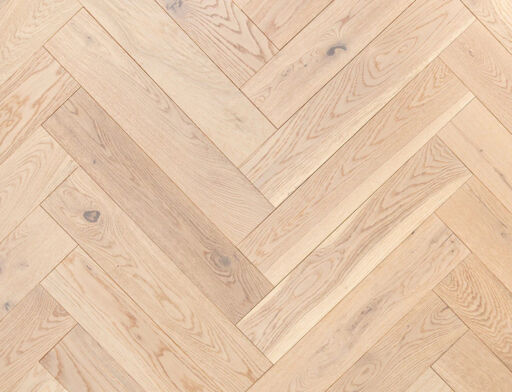 Stavanger Engineered Oak Flooring, Herringbone, Rustic, Invisible Oiled, 125x15x600mm