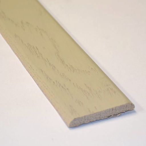 Solid White Oak Flat Threshold Strip, Lacquered, 90cm