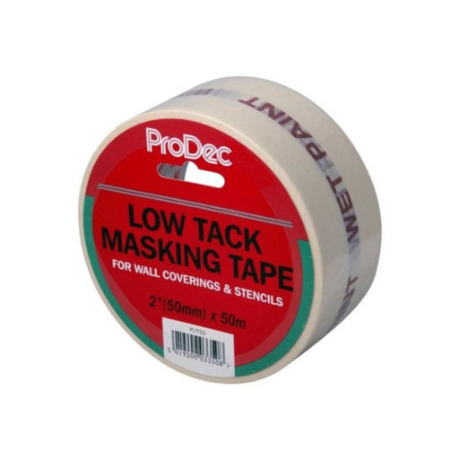 Low Tack Masking Tape, 50mm, 50m