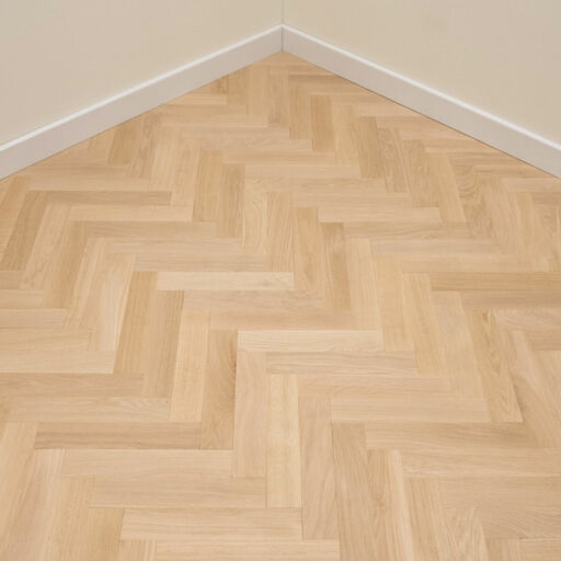 Tradition Classics Solid Oak Parquet Flooring Blocks, Unfinished, Prime, 22x70x500mm