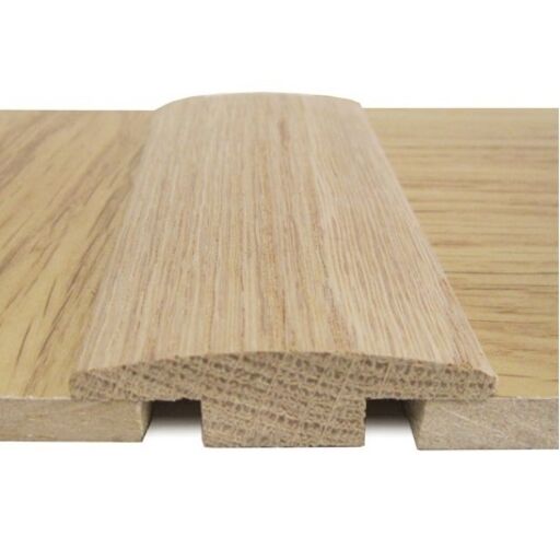 Traditions Solid Oak T-Shape Threshold, Unfinished, 7mm, 2.7m