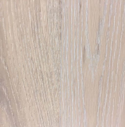 Xylo Oak Engineered Flooring, Polar White Stained Oak, Brushed, UV Oiled, 190x14x1900mm