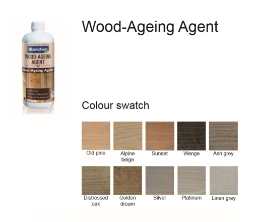 Blanchon Wood-Ageing Agent Distressed Oak, 1L Image 2