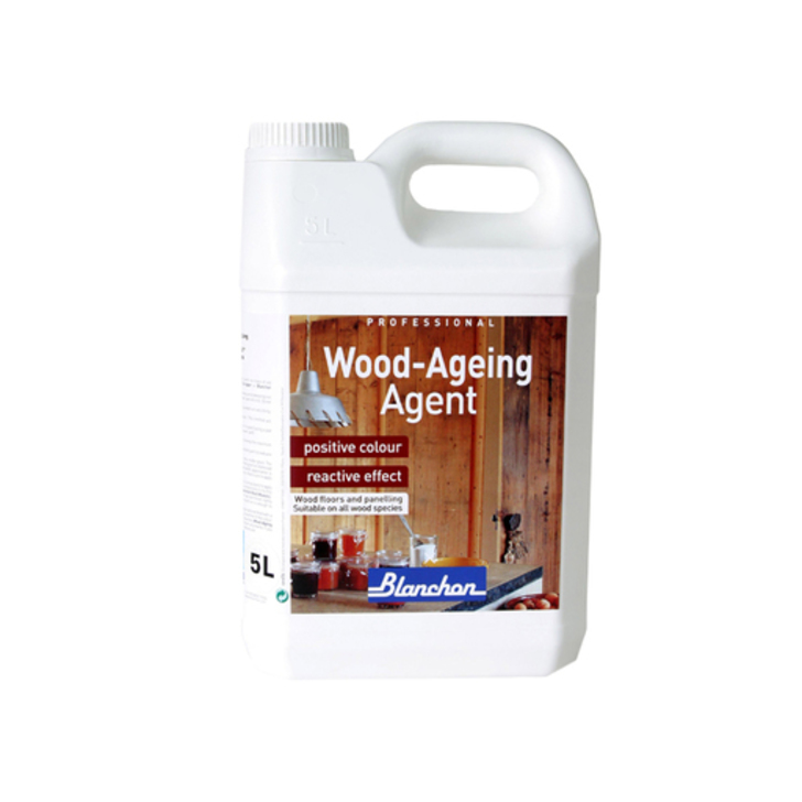 Blanchon Wood-Ageing Agent Linen Grey, 5L Image 1