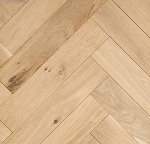 Tradition Classics Engineered Oak Parquet Flooring, Rustic, Unfinished, 100x20x500mm Image 1