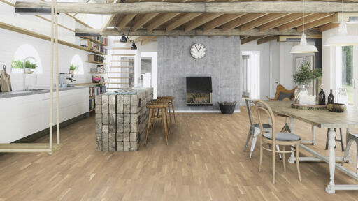 Boen Finale Oak Engineered 3-Strip Flooring, Live Pure, 215x14x2200mm Image 2