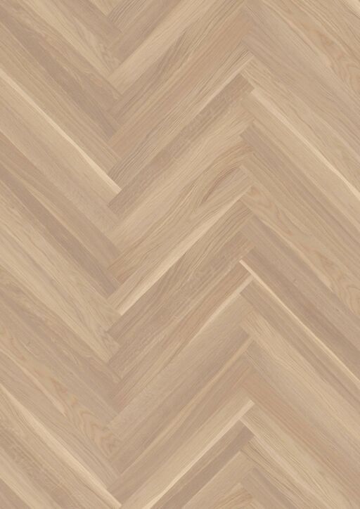 Boen White Oak Baltic Engineered 2 Layer Parquet Flooring, Matt Lacquered, 70x10x470mm Image 1