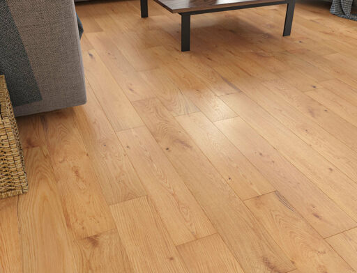 Abisko Engineered Oak Flooring, Rustic, Brushed & Oiled, RLx150x14mm Image 2