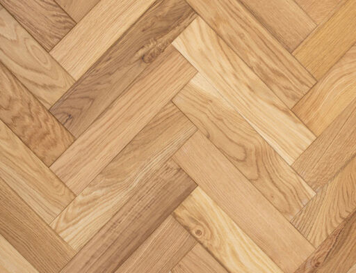 Fauske Engineered Oak Flooring, Herringbone, Rustic, Brushed & Oiled, 80x20x350mm Image 3