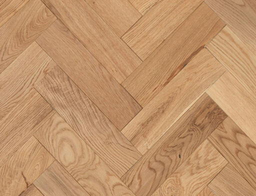 Namsos Engineered Oak Flooring, Herringbone, Rustic, Lacquered, 80x10x300mm Image 1