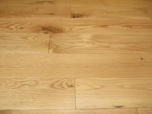 Elka Solid Oak Wood Flooring, Rustic, Lacquered, 130x18 mm Image 1