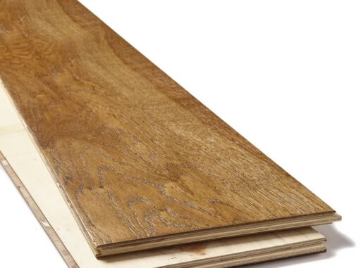 Evolve Wandsworth, Engineered Oak Flooring, Cognac, Brushed & Lacquered, 220x15x1900mm Image 3