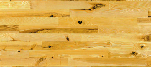 Junckers Light Ash Solid 2-Strip Wood Flooring, Untreated, Variation, 129x14 mm Image 3
