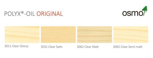 Osmo Polyx-Oil Original, Hardwax-Oil, Clear Glossy, 5ml Sample Image 2