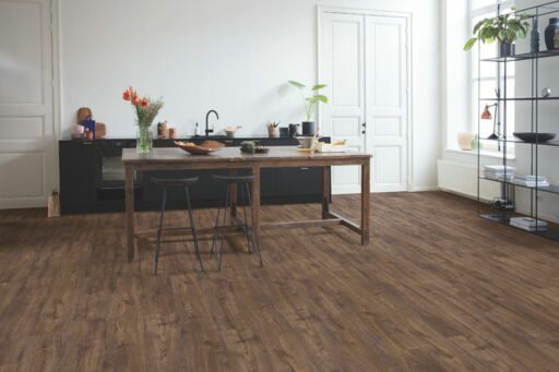 QuickStep Alpha Bloom, Autumn Oak Chocolate Vinyl Flooring, 209x6x1494mm Image 2