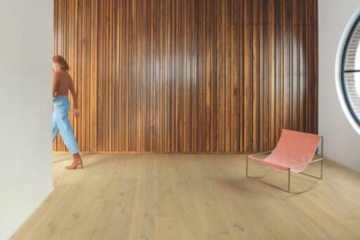 QuickStep Cascada Pearl White Oak Engineered Flooring, Rustic, Extra Matt Lacquered, 190x13x1820mm Image 2