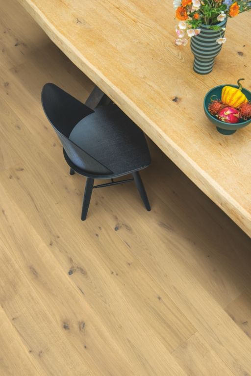 QuickStep Palazzo Warm Natural Oak Engineered Flooring, Brushed, Extra Matt, Lacquered, 190x13.5x1820mm Image 2