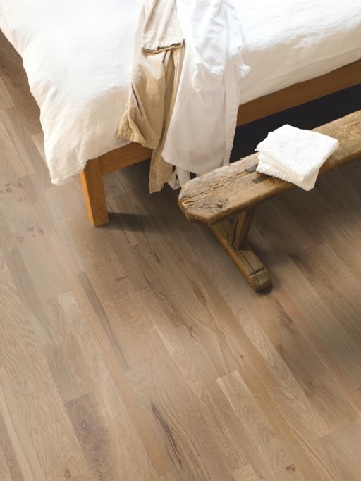 QuickStep Variano Champagne Brut Oak Engineered Flooring, Oiled, Multi-Strip, 190x14x2200mm Image 3