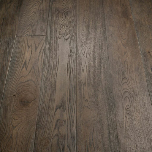 Tradition Antique Engineered Oak Flooring, Distressed. Brushed, Black Oiled, 220x15x2200mm Image 2