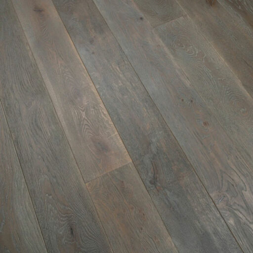 Tradition Antique Smoke Grey Engineered Oak Flooring, Distressed, Brushed & Oiled, 190x20x1900mm Image 4