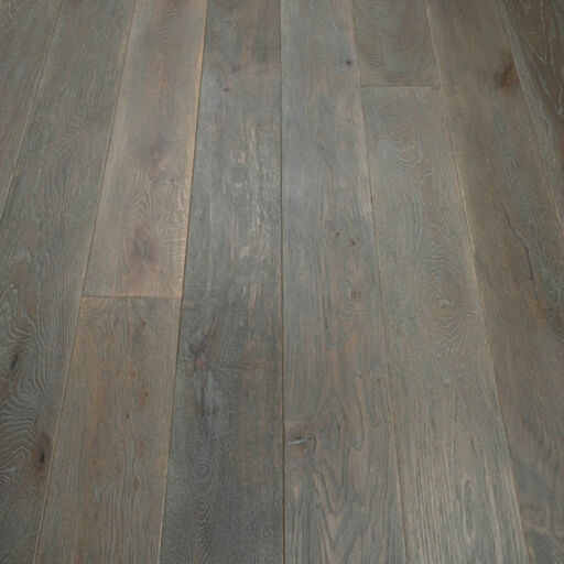 Tradition Antique Smoke Grey Engineered Oak Flooring, Distressed, Brushed & Oiled, 190x20x1900mm Image 3