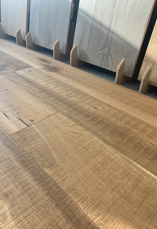 Tradition Classics Bandsawn Oak Engineered Flooring, Rustic, Smoked, Matt Lacquered, 220x15x2200mm Image 2