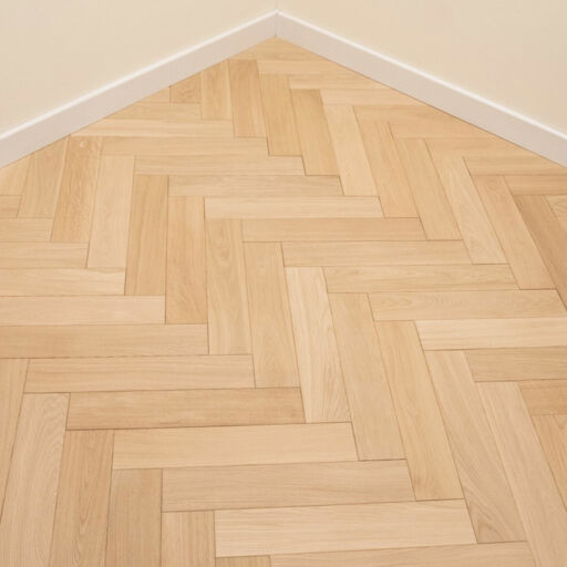 Tradition Classics Engineered Oak Parquet Flooring, Prime, Unfinished, 100x20x500mm Image 2