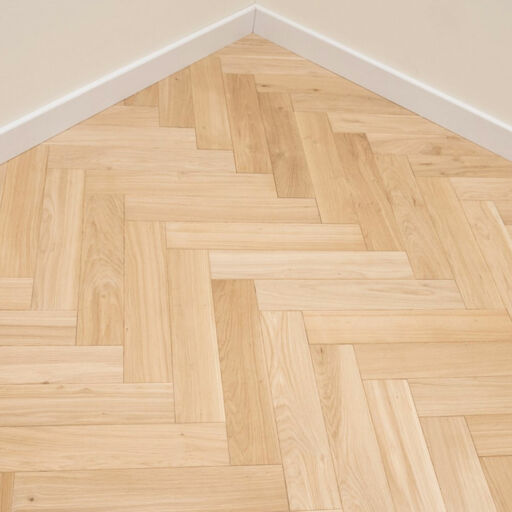 Tradition Classics Engineered Oak Parquet Flooring, Rustic, Unfinished, 100x20x500mm Image 2