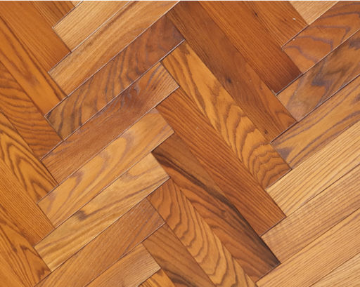 Tradition Classics Herringbone Engineered Oak Flooring, Carbonised, Brushed, Oiled 70x15x350mm Image 1