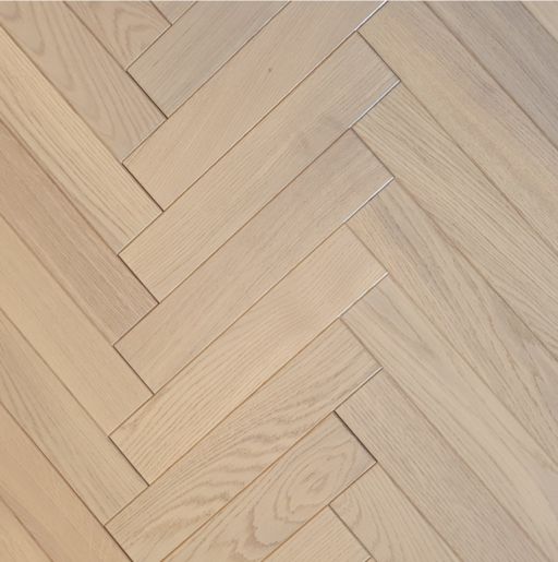 Tradition Classics Herringbone Engineered Oak Flooring, Pinot Gris Brushed, Oiled, 70x15x350mm Image 1