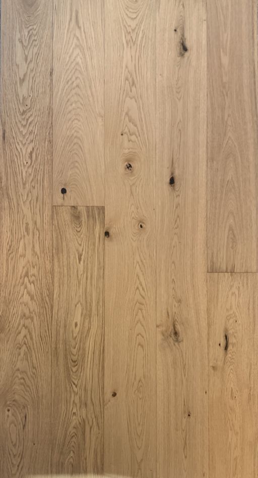 Tradition Classics Oak Engineered Flooring, Rustic, Brushed, Matt Lacquered, 190x14x1900mm Image 1