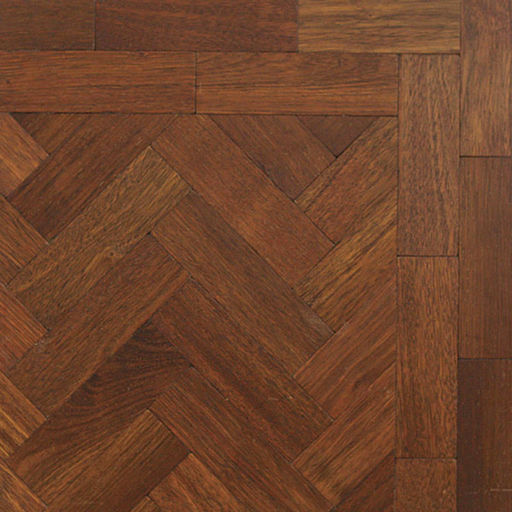 Tradition Classics Solid Merbau Parquet Flooring Blocks, Unfinished, Natural, 18x70x230 mm Image 2