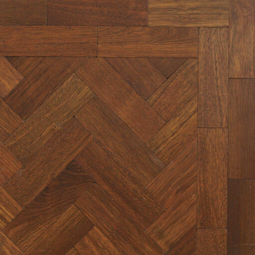Tradition Classics Solid Merbau Parquet Flooring Blocks, Unfinished, Natural, 70x18x230mm Image 2
