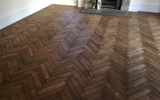 Tradition Classics Solid Oak Parquet Flooring Blocks, Tumbled, Unfinished, Prime, 22x70x280 mm Image 2