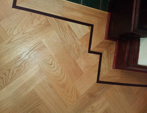Tradition Classics Solid Oak Parquet Flooring Blocks, Tumbled, Unfinished, Rustic, 70x22x230mm Image 2