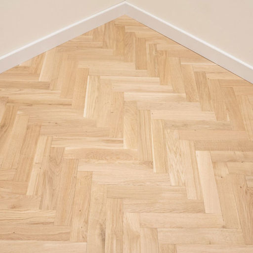 Tradition Classics Solid Oak Parquet Flooring Blocks, Unfinished, Prime, 70x22x280 mm Image 2