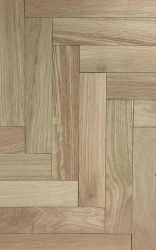 Tradition Classics Solid Oak Parquet Flooring Blocks, Unfinished, Prime, 70x22x280 mm Image 3