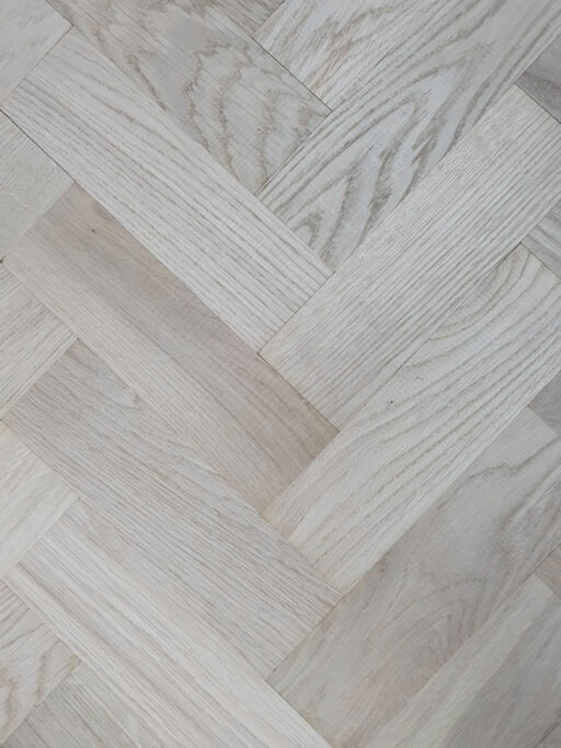 Tradition Classics Solid Oak Parquet Flooring Blocks, Unfinished, Prime, 70x22x230 mm Image 1
