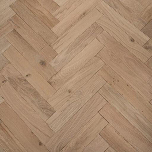 Tradition Engineered Oak Parquet Flooring, Herringbone, Unfinished, Prime, 90x14x450mm Image 2