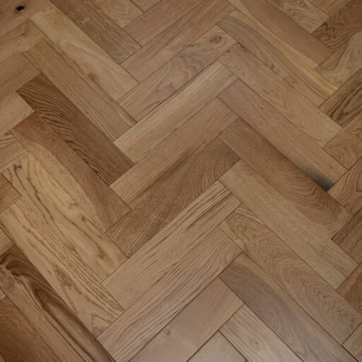 Tradition Engineered Oak Parquet Flooring, Natural, Lacquered, 90x18x400mm Image 2