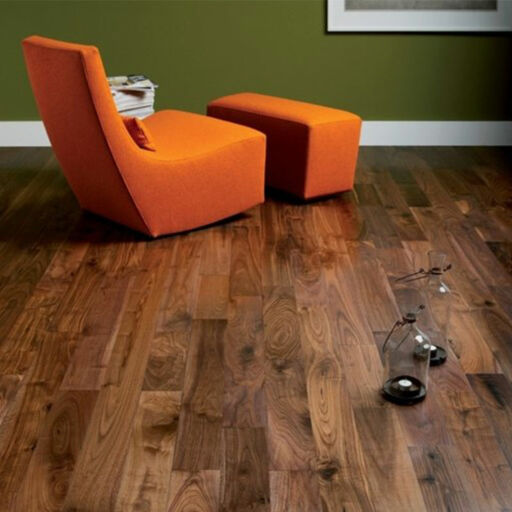 Tradition Engineered Walnut Flooring, Rustic, Lacquered, 190x4x20mm Image 4