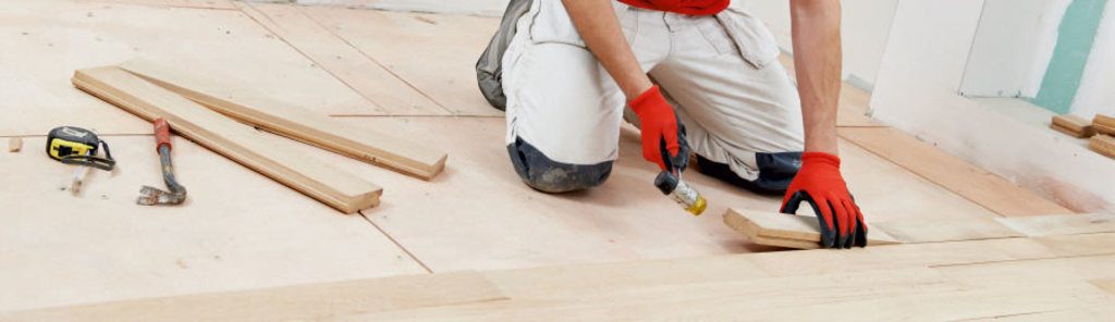 Solid wood flooring installation