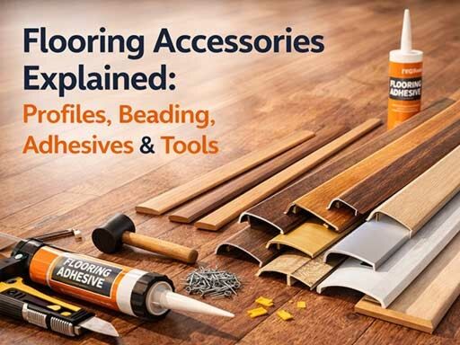 Flooring Accessories Explained: Profiles, Beading, Adhesives & Tools