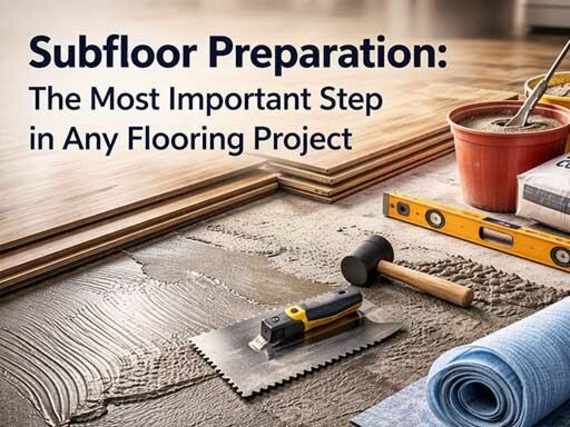 Subfloor Preparation: The Most Important Step in Any Flooring Project