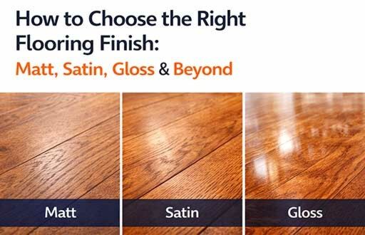 How to Choose the Right Flooring Finish: Matt, Satin, Gloss & Beyond