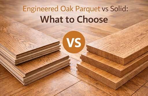 Engineered Oak Parquet vs Solid: What to Choose