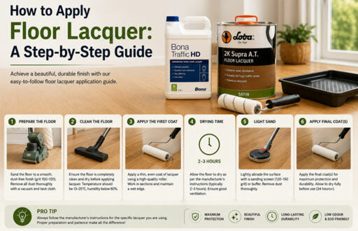 How to Apply Floor Lacquer: A Step-by-Step Guide